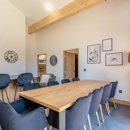 度假居 Mio - Loft Alpin Lumineux Avec Vue Montagne 拉普拉涅