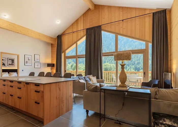 Nyaraló Mio - Loft Alpin Lumineux Avec Vue Montagne