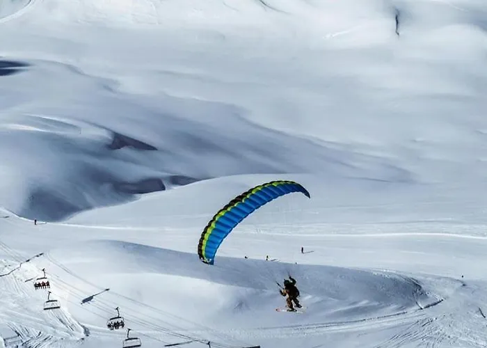 Nyaraló Mio - Loft Alpin Lumineux Avec Vue Montagne La Plagne