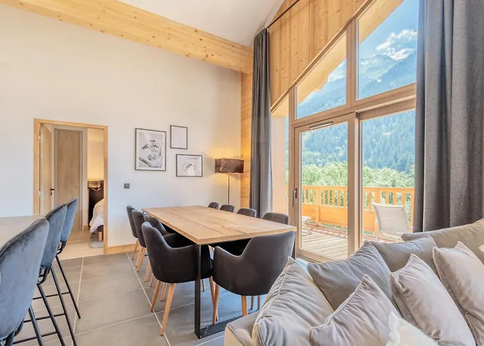 Feriehus Mio - Loft Alpin Lumineux Avec Vue Montagne La Plagne